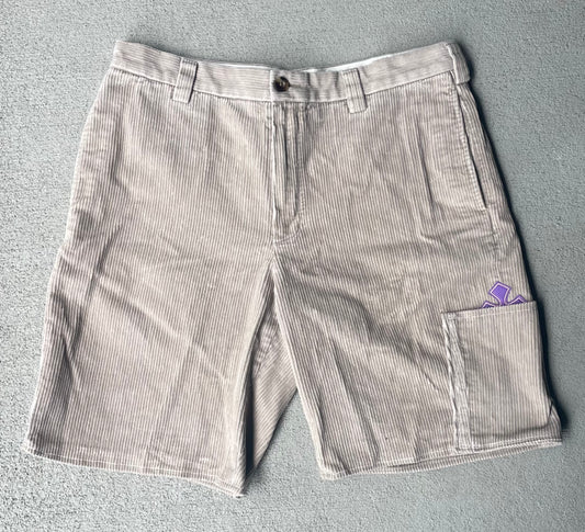 Tan corduroy shorts